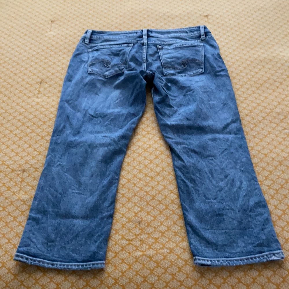 Silver Suki Capris